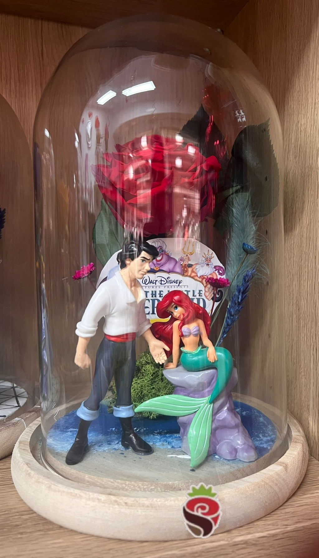 CUPULA PERSONALIZADA CON ROSA ETERNA